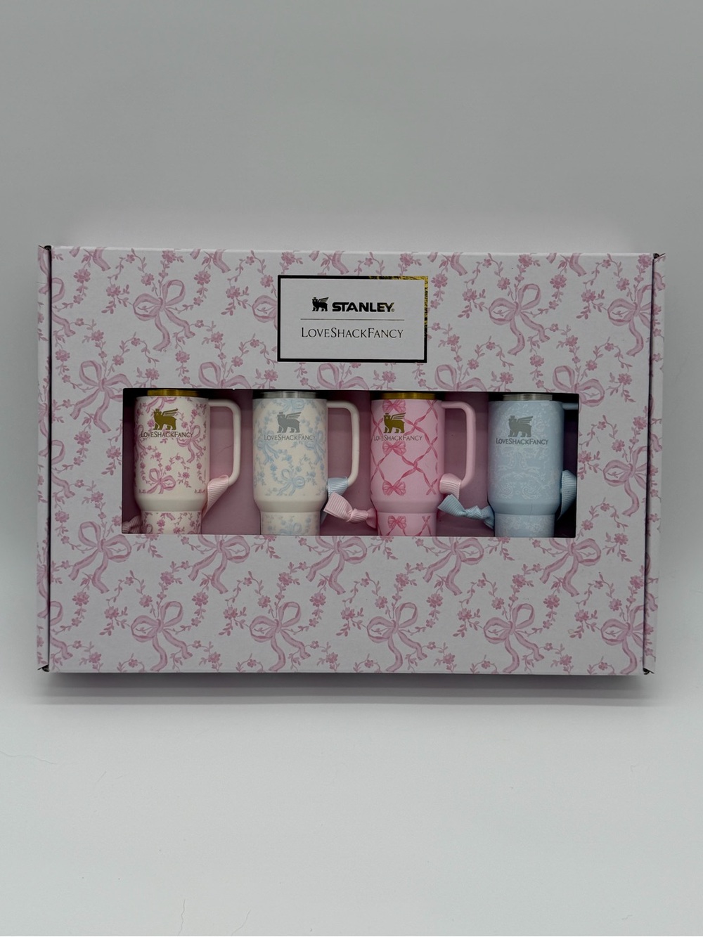 Stanley 1913 x LoveShackFancy Holiday Quencher ProTour Ornament Set